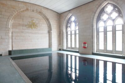 The swimming pool at The Highland Club, Fort Augustus, Scotland