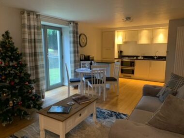 Raven Wing 1 (Àite Brēagha) apartment, The Highland Club, Fort Augustus, Scotland